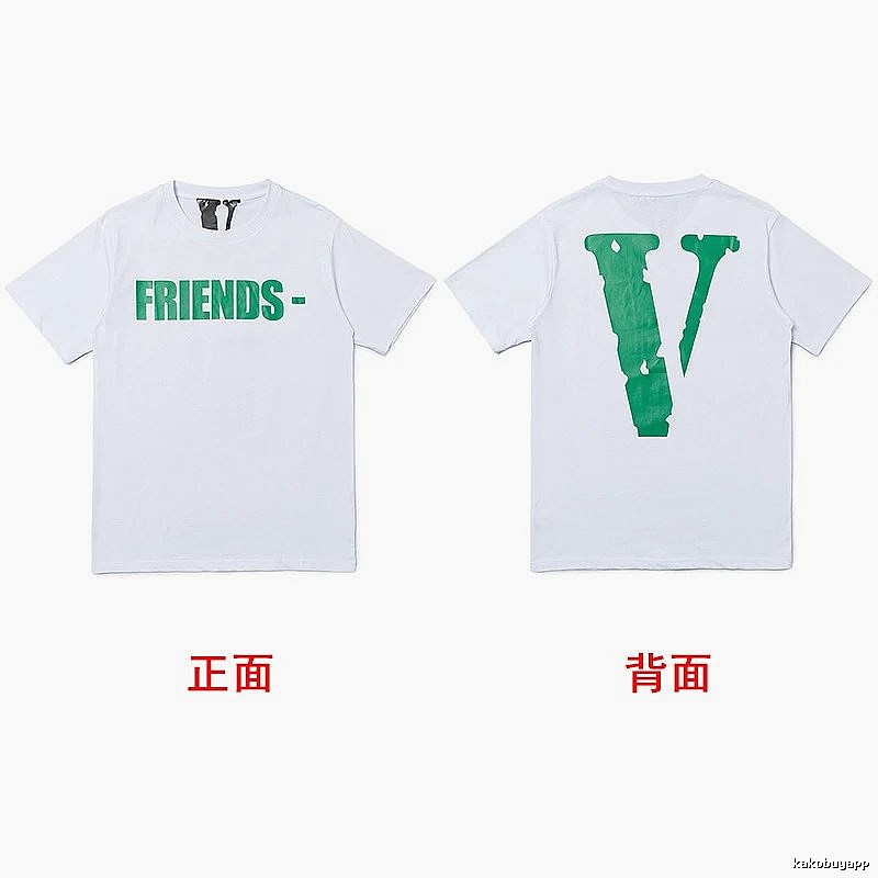 Vlone Statement Logo T-shirt Black Purple Vlone for Easy Pairing